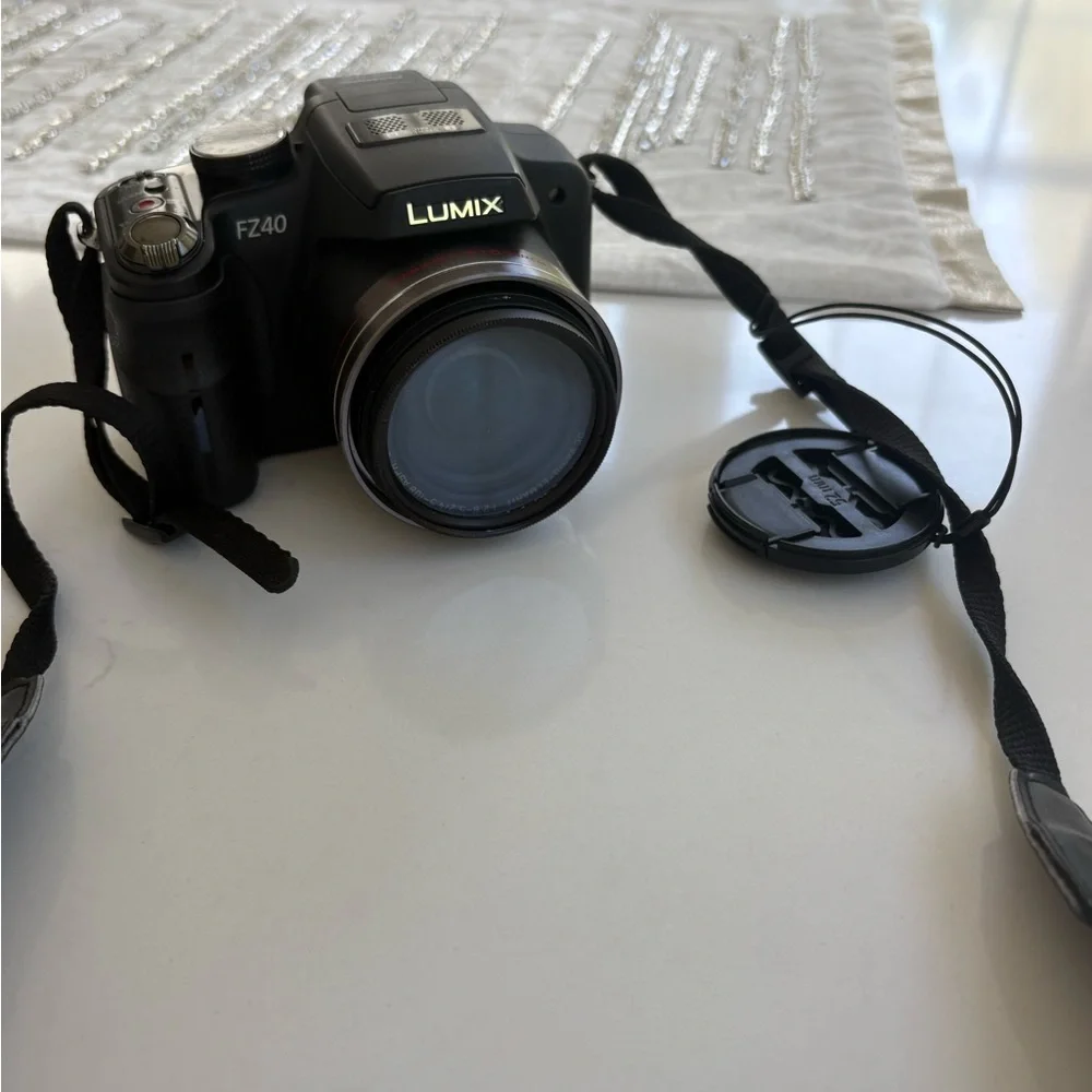 Panasonic LUMIX Black Digital Camera with Accessories